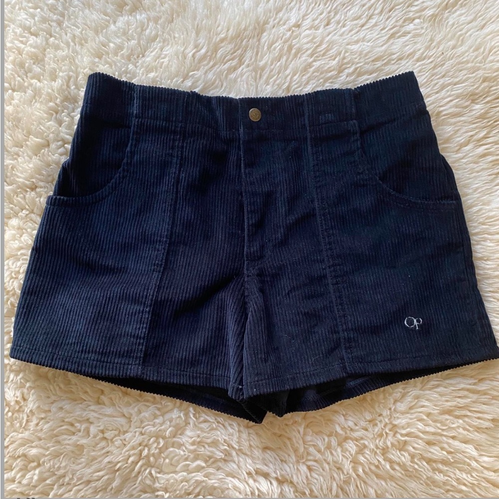 Vintage Navy Ocean Pacific Corduroy Shorts